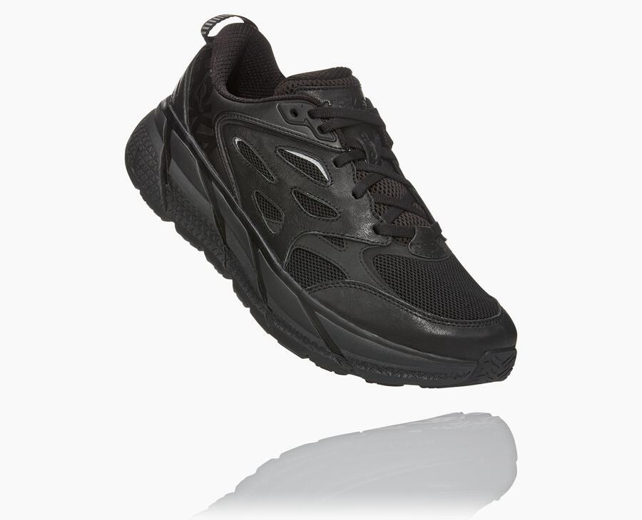 Hoka One One Clifton L Löparskor Dam - Svarta - GIUBL-5976